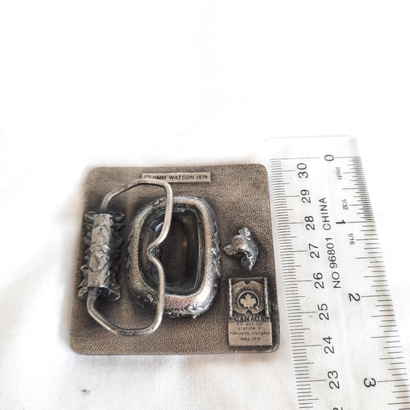 Molson Award Belt Buckle - Picture 3 of 3